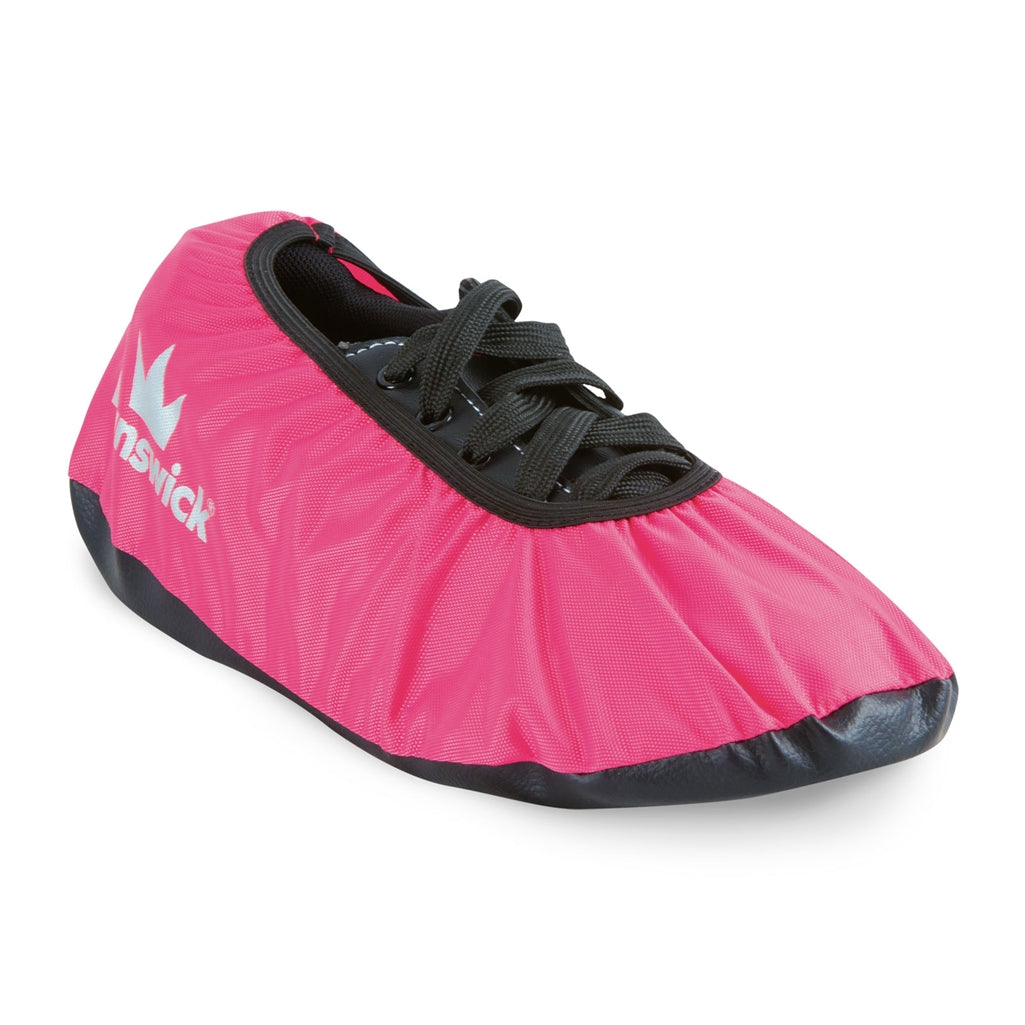 Brunswick Shoe Shield Bowling Shoe Covers Black & Blue & Pink & Neon Orange