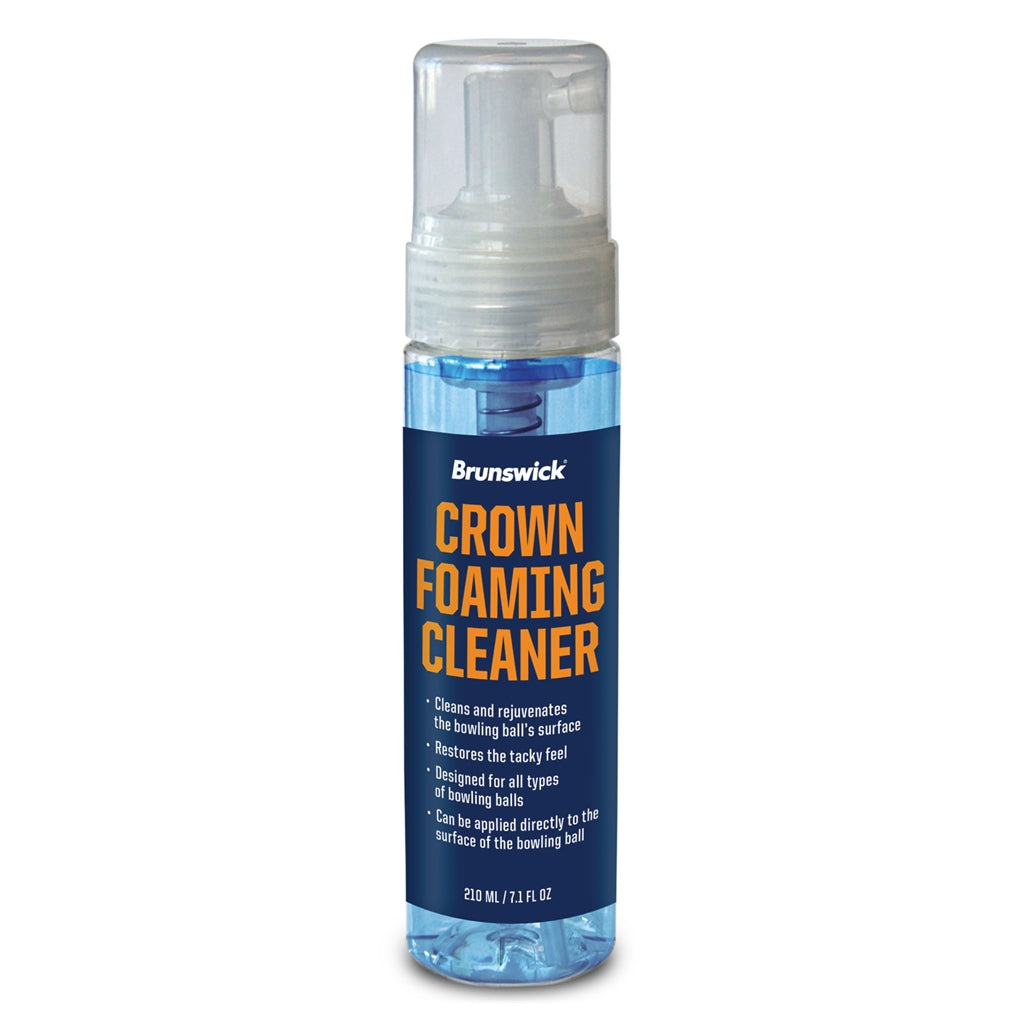 Brunswick Crown Bowling Ball Foam Cleaner - 7 ounce bottle