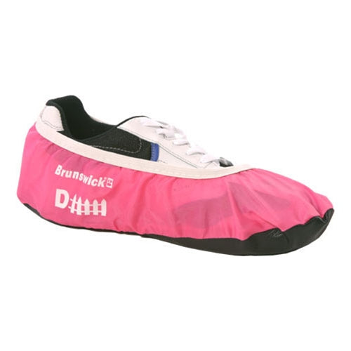 Brunswick Defense Bowling Shoe Covers- Blue & Pink