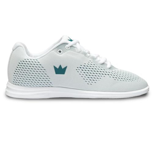 Brunswick Axis White/Teal and Black