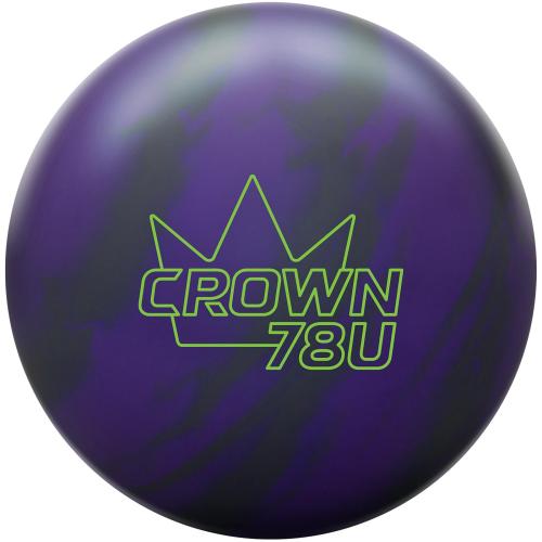 Brunswick Crown 78U Purple/Grey Solid Drilled W/Grips & slug