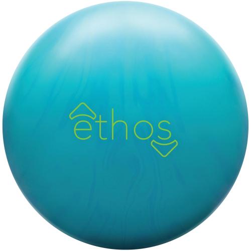 Brunswick Ethos Solid Teal/Blue Drilled W/Grips & Slug