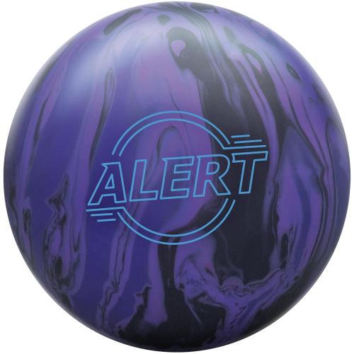 Brunswick Alert Black/Purple/Grape Solid Undrilled