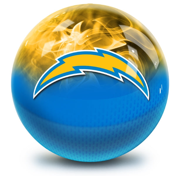 NFL On Fire Los Angeles Chargers Undrilled