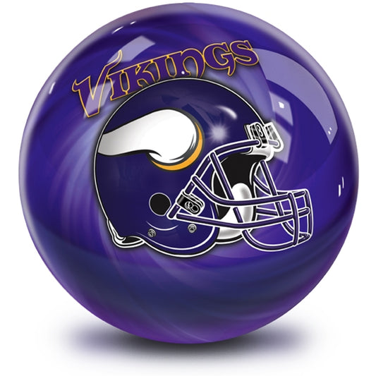 NFL Helmet Swirl Minnesota Vikings Drilled W/Conventional Grips