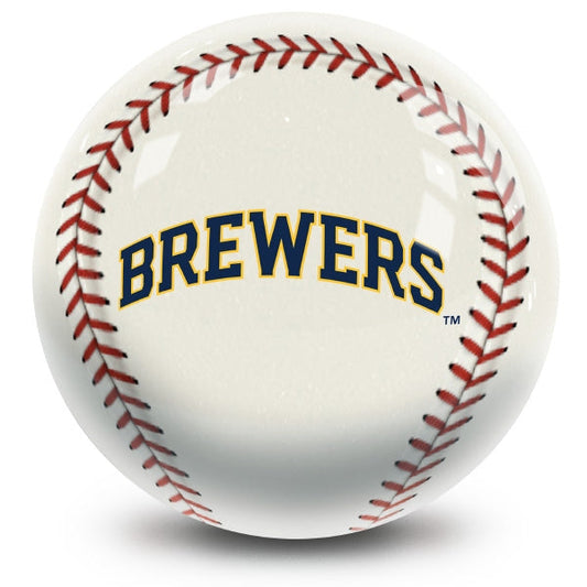 Milwaukee Brewers Baseball Design Drilled W/conventional grip