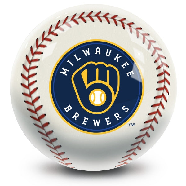 Milwaukee Brewers Baseball Design Drilled W/conventional grip