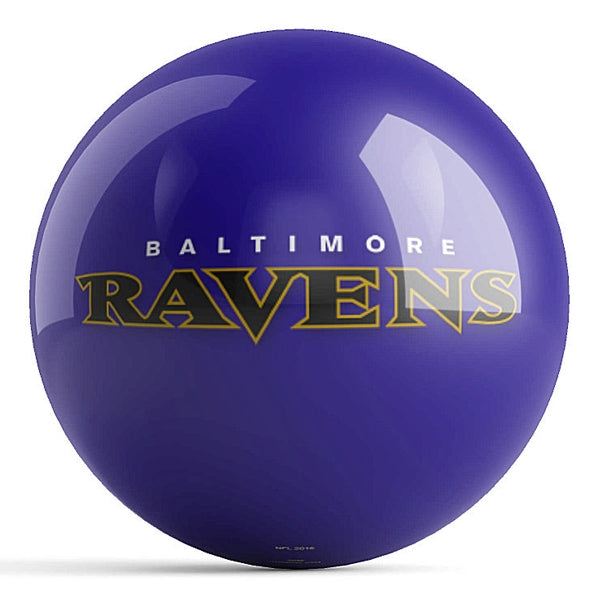 NFL Team Logo Baltimore Ravens Drilled W/Conventional Grips
