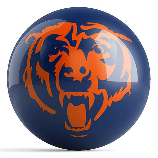 NFL Team Logo Chicago Bears Drilled W/Conventional Grips