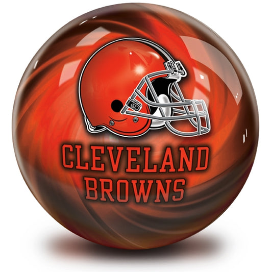 NFL Helmet Swirl Cleveland Browns Drilled W/Conventional Grip
