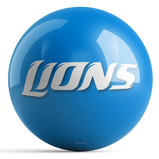 NFL Team Logo Detroit Lions Drilled W/Conventional Grips