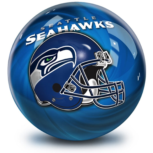 NFL Helmet Swirl Seattle Seahawks Drilled W/Conventional Grips