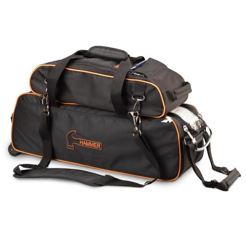 Hammer Premium Slim Triple W/Pouch Black/Orange