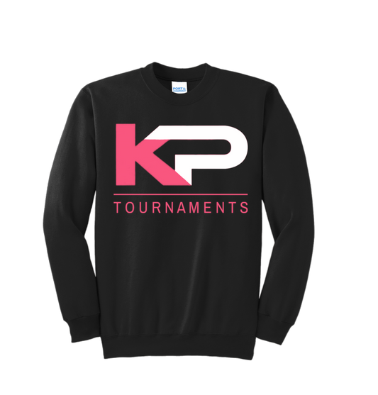 KPT 2.3 WOMEN'S BLACK CREWNECK W/ HOT PINK KPT