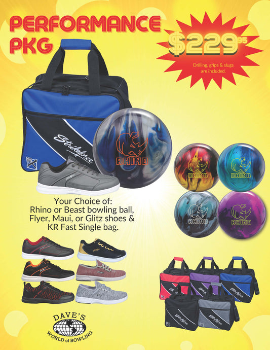 Performance Ball, Bag, Shoe Package