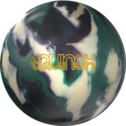 Storm Equinox Solid Dark Green/Black/White Drilled W/Grips & Slug