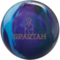Ebonite Spartan Pearl Sky Blue/Purple/Carbon Drilled W/Grips & Slug