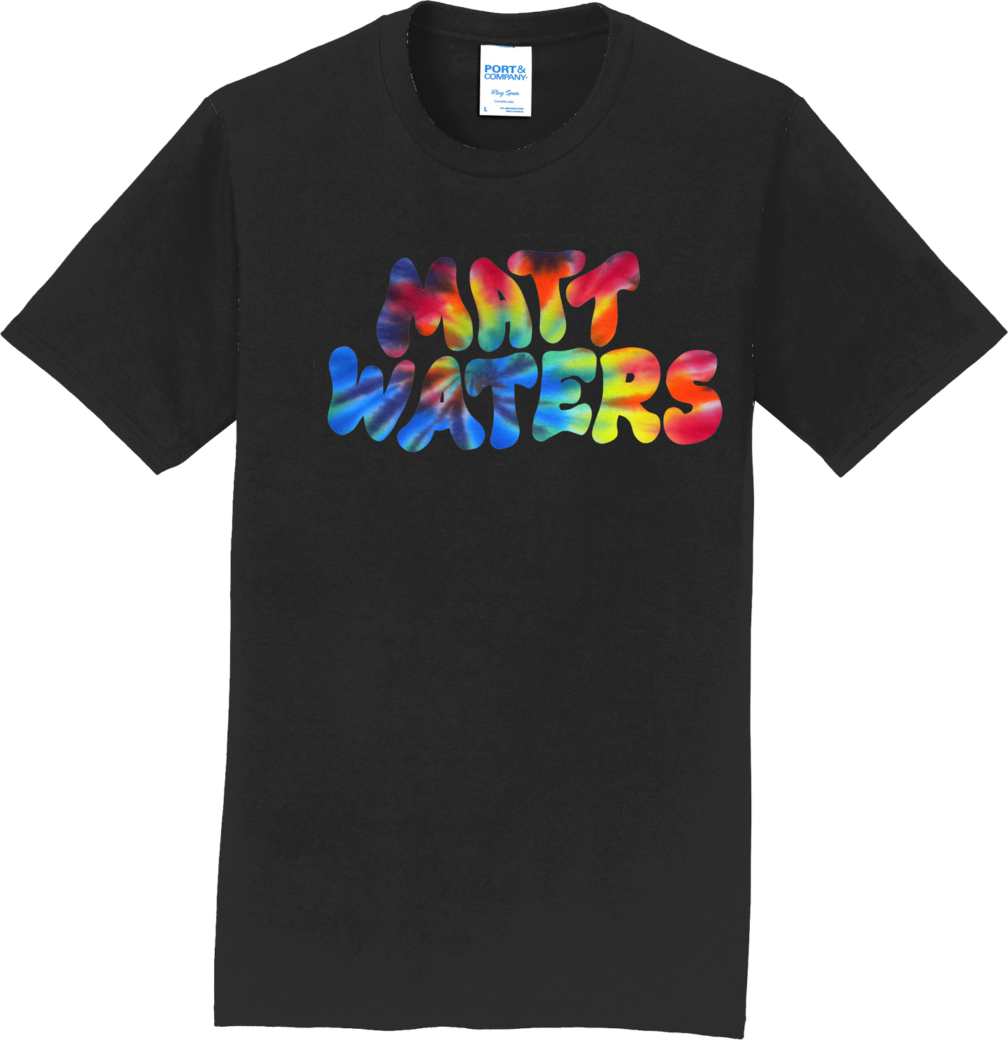 Matt Waters Tee Tie Dye Logo