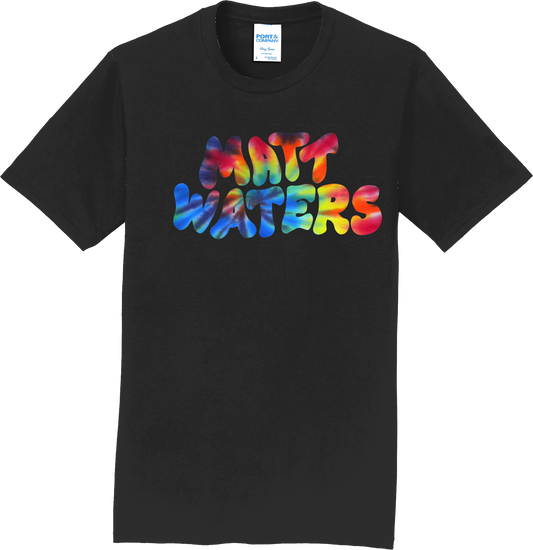 Matt Waters Tee Tie Dye Logo