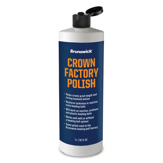Brunswick Crown Factory Bowling Ball Polish- Quart