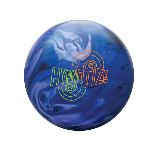 Brunswick Hypnotize Black/Blue/Navy/Purple Hybrid Drilled W/Grips & Slug