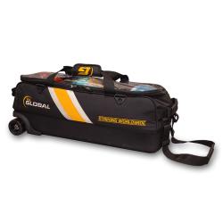 900 Global 3 Ball Travel Tote Pro - Black/Gold