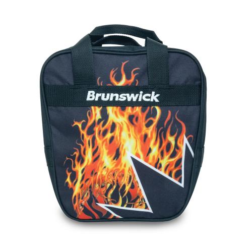 Brunswick Spark Single Tote Frozen Bliss & Checkered Flag & Flames & Deep Space & Indigo Swirl