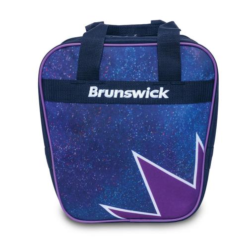 Brunswick Spark Single Tote Frozen Bliss & Checkered Flag & Flames & Deep Space & Indigo Swirl