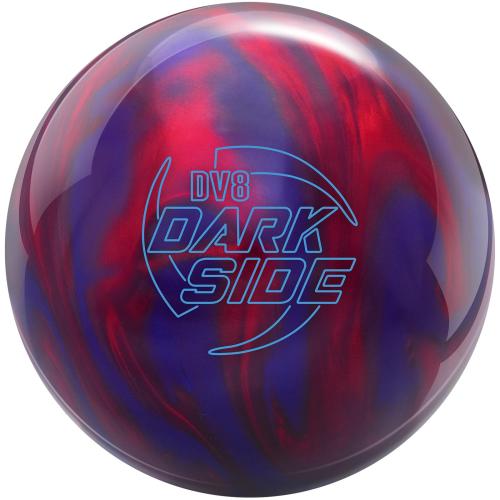 DV8 Dark Side Red/Purple Hybrid Drilled W/Grips & Slug