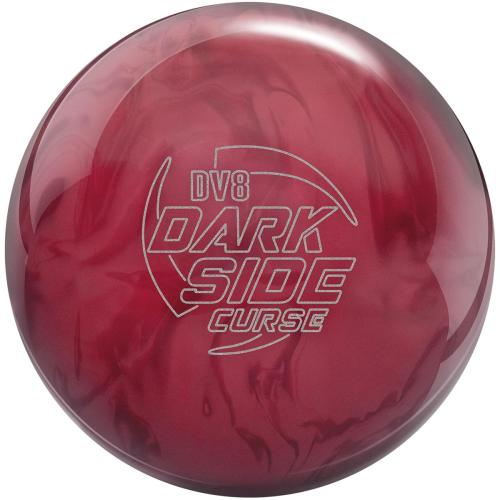 DV8 Dark Side Curse Burgandy/Red Solid Undrilled