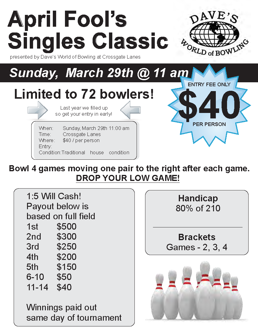 Dave's World of Bowling April Fools Classic