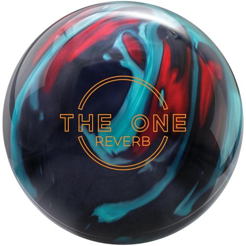 Ebonite The One Reverb Teal/Black/Red Pearl Drilled W/Grips & Slug