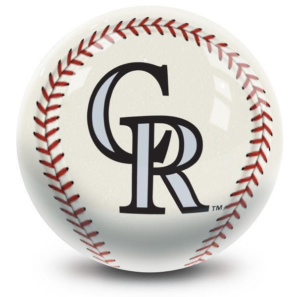 Colorado Rockies Baseball Design Drilled W/conventional grip