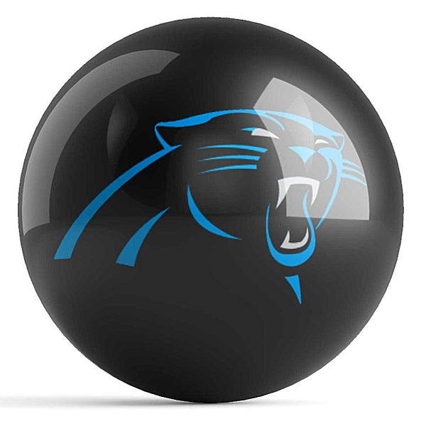 NFL Team Logo Carolina Panthers Drilled W/Conventional Grips