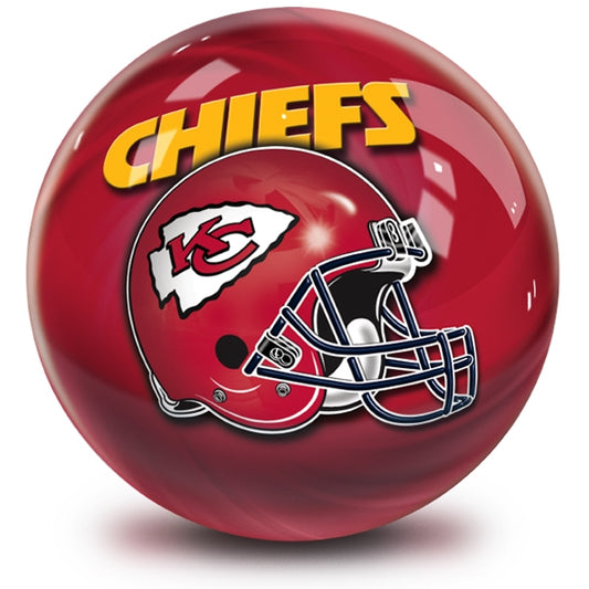 NFL Helmet Swirl Kansas City Chiefs Drilled W/Conventional Grips