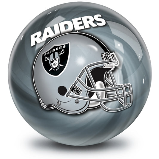 NFL Helmet Swirl Las Vegas Raiders Drilled W/Conventional Grips
