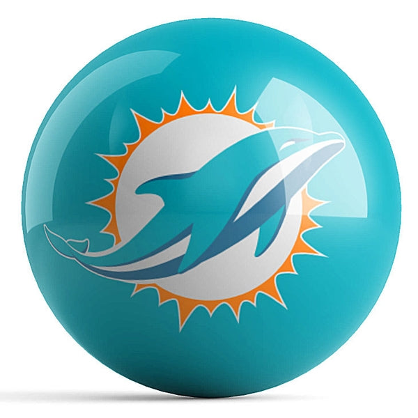 NFL Team Logo Miami Dolphins Drilled W/Grips & Slugs