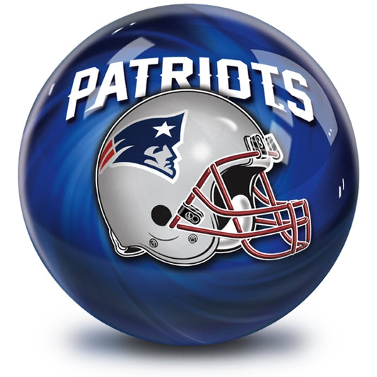 NFL Helmet Swirl New England Patriots Drilled W/Conventional Grips
