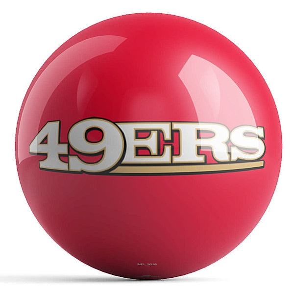 NFL Team Logo San Francisco 49ers Drilled W/Grips & Slugs