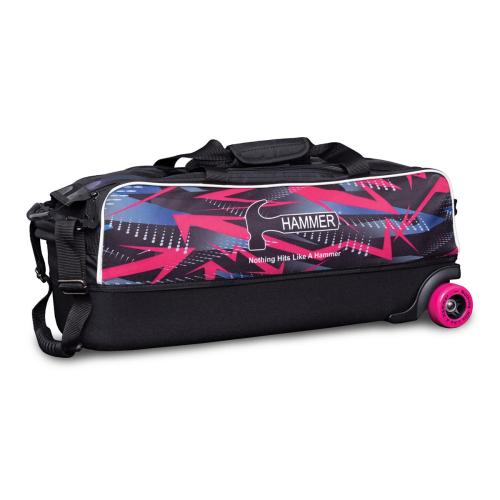 Hammer Pink Arrows Triple Tote