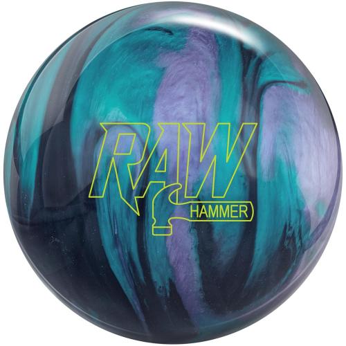 Hammer Raw Black/Purple/Teal Pearl Undrilled