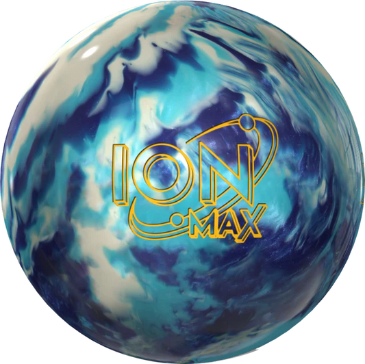 Storm Ion Max Pearl Bowling Ball - Cobalt/Aqua/Ivory Drilled W/Grips & Slug