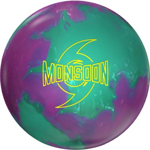 Storm Monsoon Plum/Emerald Solid Drilled w/Grips&Slug