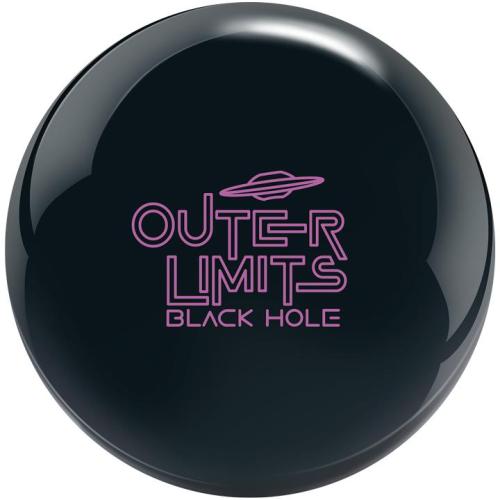 Radical Outer Limits Black Hole Bowling Ball Drilled W/Grips & Slug