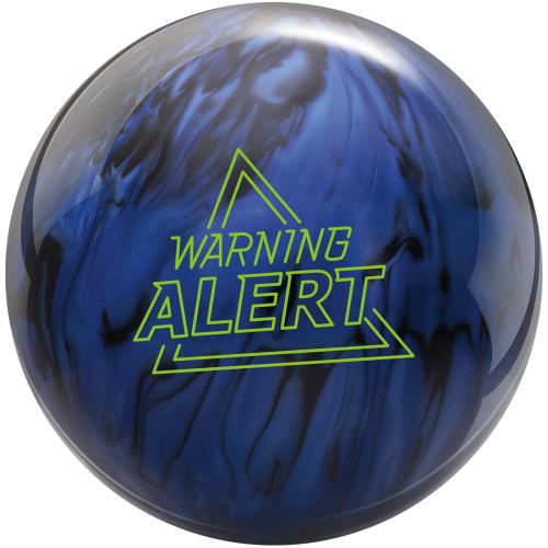 Brunswick Warning Alert Lapis/Black Hybrid Drilled W/Grips & Slug